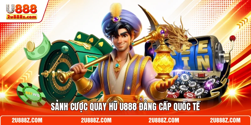 Sảnh cược quay hũ U888 đẳng cấp quốc tế