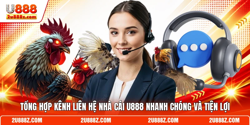 Tổng hợp kênh liên hệ nhà cái U888 nhanh chóng và tiện lợi